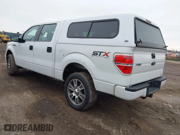 2014 Ford F-150 XL with VIN 1FTFW1EFXEFB08741, listed as a IAAI auction lot 40930645 with 138,394 mi miles and . Bid and sale history available at DreamBid. Image 3.