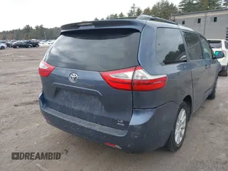 2017 Toyota Sienna LE with VIN 5TDJZ3DC8HS160748, listed as a IAAI auction lot 41327151 with 342,006 mi miles. Bid and sale history available at carsss.com. Image 17.