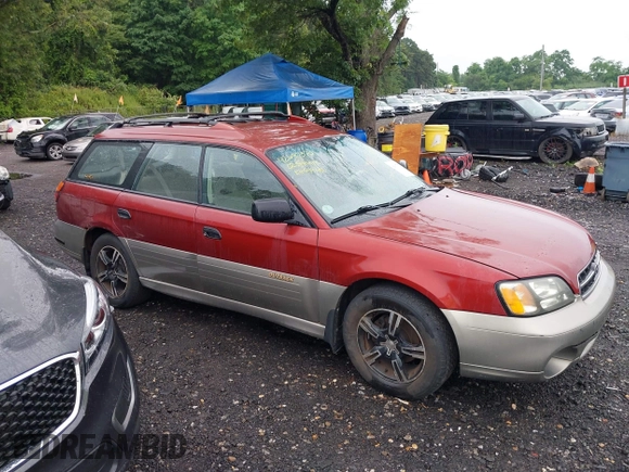 2002 Subaru Legacy Outback with VIN 4S3BH665126300587, listed as a IAAI auction lot 42637370 with 192,895 mi miles and . Bid and sale history available at DreamBid. Image 13.