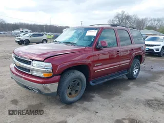 2003 Chevrolet Tahoe LS with VIN 1GNEK13Z03J118118, listed as a IAAI auction lot 38838515 with 0 mi miles. Bid and sale history available at carsss.com. Image 2.