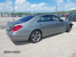 2015 Mercedes-Benz S 550 z VIN WDDUG8FB3FA142954, wystawiony jako IAAI lot #39795621 z przebiegiem 111 415 mil mil oraz . Historia ofert i sprzedaży dostępna na DreamBid. Obrazek 4.