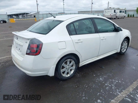 2012 Nissan Sentra S with VIN 3N1AB6AP7CL768453, listed as a IAAI auction lot 42326885 with 164,153 mi miles and . Bid and sale history available at DreamBid. Image 4.