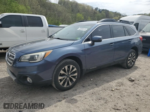 2016 Subaru Outback Limited with VIN 4S4BSEJC1G3210166, listed as a Copart auction lot 53959415 with 133,991 mi miles and Salvage title. Bid and sale history available at DreamBid. Image 1.
