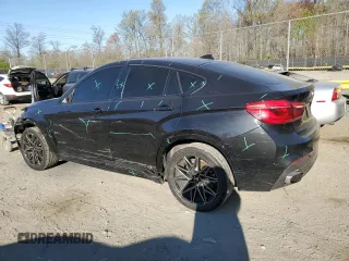 2018 BMW X6 xDrive35i with VIN 5UXKU2C55J0X50154, listed as a Copart auction lot 46868243 with 47,869 mi miles. Bid and sale history available at carsss.com. Image 2.