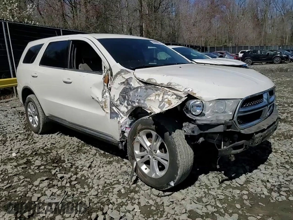 2012 Dodge Durango SXT with VIN 1C4RDJAG4CC111666, listed as a Copart auction lot 50459925 with 184,892 mi miles and Salvage title. Bid and sale history available at DreamBid. Image 12.