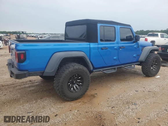 2020 Jeep Gladiator Sport S с VIN 1C6JJTAGXLL171914, выставлен на аукционе Copart как лот 55228435 с пробегом 81 848 миль миль и Списание • Salvage title. История ставок и продаж доступна на DreamBid. Изображение 3.