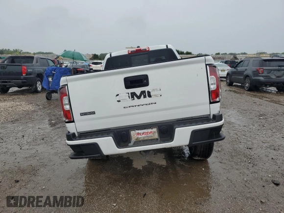 2022 GMC Canyon 2WD SLE with VIN 1GTH5CEA4N1325842, listed as a Copart auction lot 66468984 with 24,731 mi miles and Salvage Title. Bid and sale history available at carsss.com. Image 6.