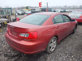 2011 Mitsubishi Galant ES with VIN 4A32B3FFXBE022493, listed as a IAAI auction lot 41851172 with 999,999 mi miles. Bid and sale history available at carsss.com. Image 4.