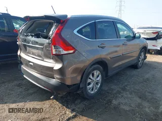 2013 Honda CR-V EX-L with VIN 5J6RM4H77DL077189, listed as a IAAI auction lot 42474493 with 92,410 mi miles and . Bid and sale history available at DreamBid. Image 4.