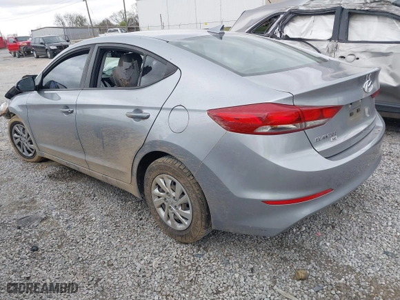 2017 Hyundai Elantra SE with VIN 5NPD74LF5HH195905, listed as a IAAI auction lot 41827708 with 84,897 mi miles. Bid and sale history available at carsss.com. Image 3.