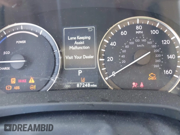 2016 Lexus RX 450h with VIN 2T2BGMCA1GC005462, listed as a IAAI auction lot 42304457 with 87,248 mi miles and . Bid and sale history available at DreamBid. Image 7.