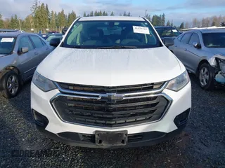 2020 Chevrolet Traverse LS with VIN 1GNEVFKW9LJ100826, listed as a IAAI auction lot 41227311 with 77,327 mi miles. Bid and sale history available at carsss.com. Image 13.