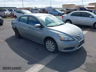 2014 Nissan Sentra SR with VIN 3N1AB7AP5EY288018, listed as a IAAI auction lot 41425911 with 123,178 mi miles. Bid and sale history available at carsss.com. Image 1.