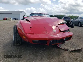 1976 Chevrolet Corvette with VIN 1Z37L6S438793, listed as a Copart auction lot 64010045 with 31,305 mi miles and Salvage title. Bid and sale history available at DreamBid. Image 5.