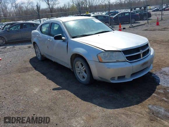 2008 Dodge Avenger SXT with VIN 1B3LC56K28N684317, listed as a IAAI auction lot 41988986 with 241,325 mi miles and . Bid and sale history available at DreamBid. Image 1.