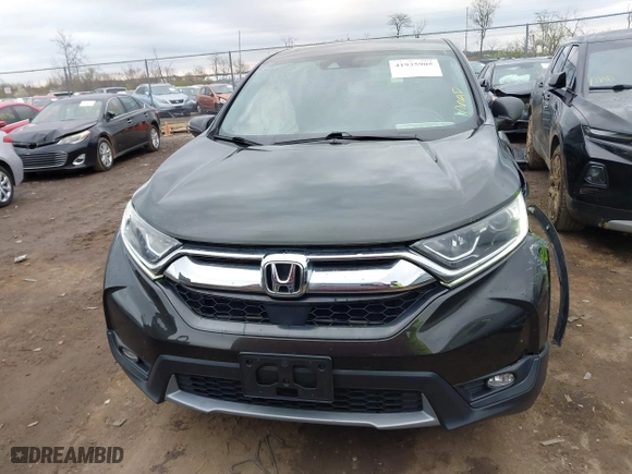 2018 Honda CR-V EX with VIN 7FARW2H51JE096021, listed as a IAAI auction lot 41935905 with 72,456 mi miles. Bid and sale history available at carsss.com. Image 12.