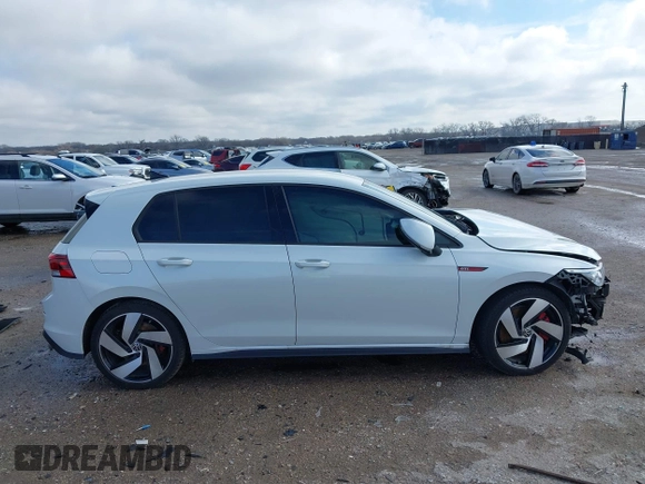 2024 Volkswagen Golf GTI S with VIN WVWGA7CD6RW137246, listed as a IAAI auction lot 41465062 with 3,268 mi miles. Bid and sale history available at carsss.com. Image 14.