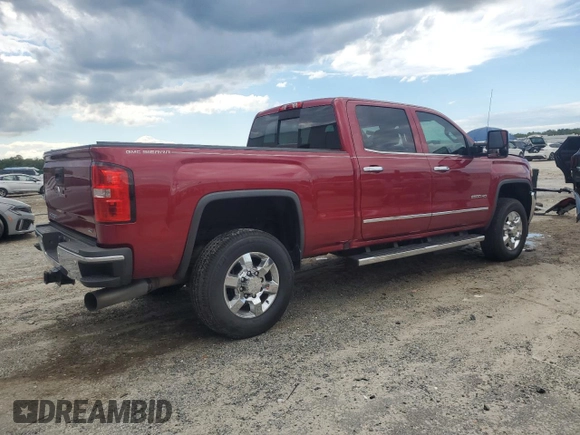 2018 GMC Sierra 2500HD SLT z VIN 1GT12TEY9JF195755, wystawiony jako Copart lot #56928195 z przebiegiem 175 497 mil mil oraz Szkoda całkowita • Salvage title. Historia ofert i sprzedaży dostępna na DreamBid. Obrazek 3.