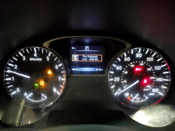 2017 Nissan Altima 2.5 SR with VIN 1N4AL3AP6HN326365, listed as a Copart auction lot 53263515 with 168,332 mi miles and Clean Title. Bid and sale history available at carsss.com. Image 9.