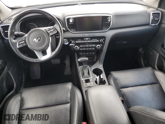 2022 Kia Sportage EX with VIN KNDPN3ACXN7947670, listed as a Copart auction lot 55478495 with 70,257 mi miles and Clean title. Bid and sale history available at DreamBid. Image 8.