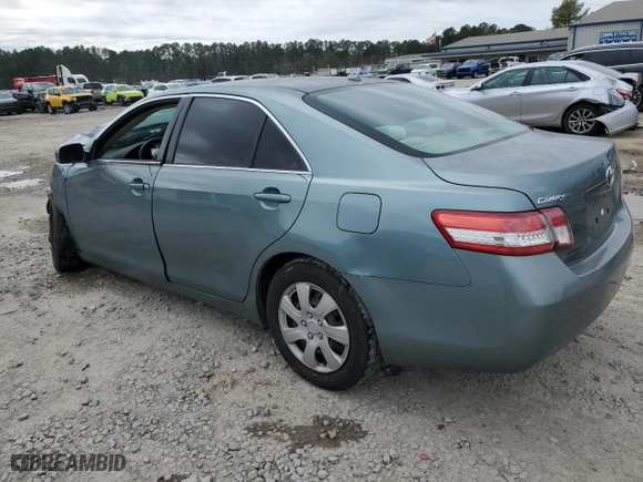2010 Toyota Camry with VIN 4T4BF3EK8AR081098, listed as a Copart auction lot 47057215 with 0 mi miles and Salvage Title. Bid and sale history available at carsss.com. Image 2.
