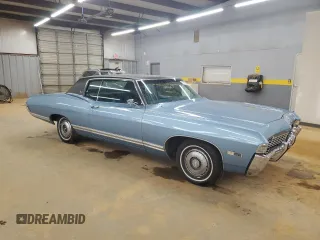 1968 Chevrolet Caprice z VIN 166478S230696, wystawiony jako Copart lot #57935105 z przebiegiem 21 735 mil mil oraz Szkody całkowita. Historia ofert i sprzedaży dostępna na DreamBid. Obrazek 4.