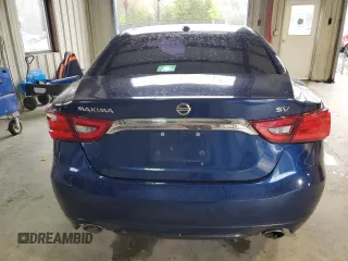 2018 Nissan Maxima SV with VIN 1N4AA6AP5JC393757, listed as a Copart auction lot 51673775 with 81,632 mi miles and Salvage Title. Bid and sale history available at carsss.com. Image 6.