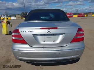 2004 Mercedes-Benz CLK-Class Cabriolet 5.0L with VIN WDBTK75G44T004951, listed as a IAAI auction lot 41746235 with 151,449 mi miles. Bid and sale history available at carsss.com. Image 17.