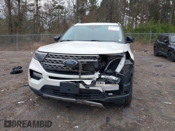 2021 Ford Explorer Limited with VIN 1FMSK7FH8MGC17300, listed as a IAAI auction lot 41537593 with 91,956 mi miles. Bid and sale history available at carsss.com. Image 6.