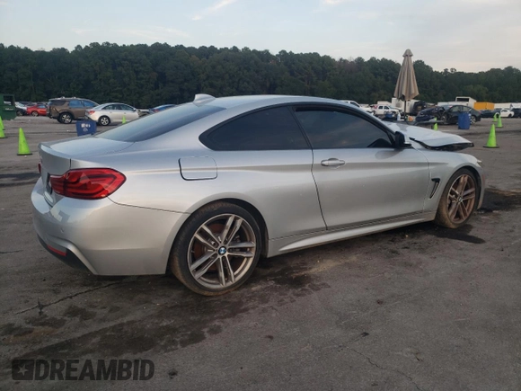 2018 BMW 4 Series 430i with VIN WBA4W3C56JAE99567, listed as a Copart auction lot 69213474 with 100,335 mi miles and Clean Title. Bid and sale history available at DreamBid. Image 3.