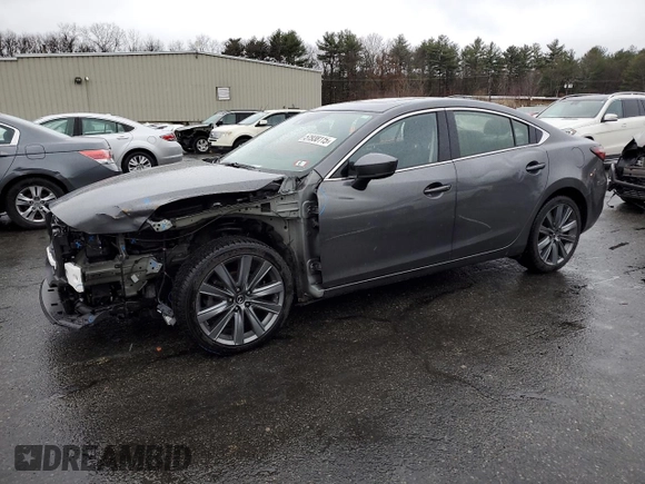 2018 Mazda 6 Grand Touring with VIN JM1GL1TY2J1323104, listed as a Copart auction lot 51938115 with 44,452 mi miles and Salvage Title. Bid and sale history available at DreamBid. Image 1.