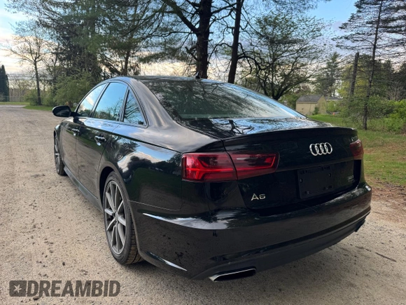2017 Audi A6 Premium Plus z VIN WAUF2AFC6HN123633, wystawiony jako Copart lot #56760655 z przebiegiem 70 823 mil mil oraz Tytuł czysty. Historia ofert i sprzedaży dostępna na DreamBid. Obrazek 3.