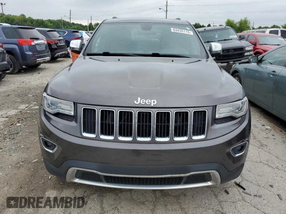 2014 Jeep Grand Cherokee Limited with VIN 1C4RJFBMXEC308211, listed as a Copart auction lot 63435115 with 136,389 mi miles and Clean title. Bid and sale history available at DreamBid. Image 5.