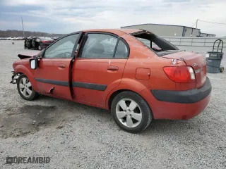 2009 Kia Rio SX with VIN KNADE223696556777, listed as a Copart auction lot 47253505 with 0 mi miles and Salvage Title. Bid and sale history available at carsss.com. Image 2.