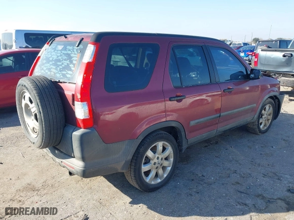 2005 Honda CR-V LX with VIN SHSRD785X5U347177, listed as a IAAI auction lot 41588922 with 238,121 mi miles. Bid and sale history available at carsss.com. Image 4.