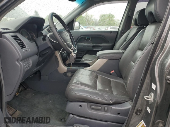 2007 Honda Pilot EX-L with VIN 2HKYF18507H534667, listed as a Copart auction lot 53900035 with 248,273 mi miles and Salvage Title. Bid and sale history available at carsss.com. Image 7.