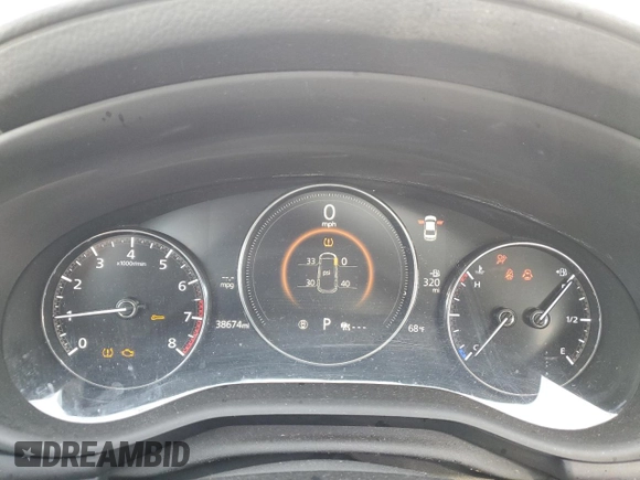 2023 Mazda 3 S Preferred with VIN 3MZBPACM6PM359429, listed as a Copart auction lot 50102595 with 38,674 mi miles and Salvage Title. Bid and sale history available at DreamBid. Image 9.