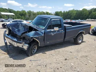 1989 Ford F-150 with VIN 1FTEF15N5KNB12636, listed as a Copart auction lot 68218124 with 49,655 mi miles and Salvage Title. Bid and sale history available at carsss.com. Image 1.