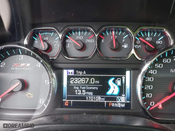 2014 Chevrolet Silverado 1500 LT with VIN 3GCUKREC8EG221528, listed as a IAAI auction lot 41549587 with 170,108 mi miles. Bid and sale history available at carsss.com. Image 7.