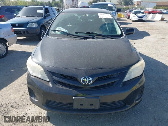 2011 Toyota Corolla L with VIN JTDBU4EE8B9166483, listed as a IAAI auction lot 42063661 with 139,311 mi miles and . Bid and sale history available at DreamBid. Image 12.