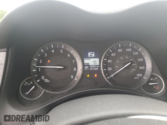 2016 Infiniti Q70 z VIN JN1BY1AP2GM220684, wystawiony jako Copart lot #55493695 z przebiegiem 96 001 mil mil oraz Szkody całkowita. Historia ofert i sprzedaży dostępna na DreamBid. Obrazek 9.