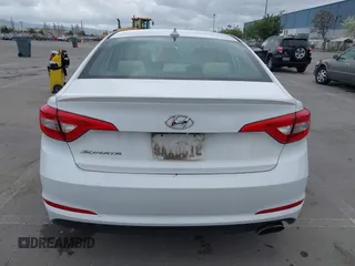 2017 Hyundai Sonata SE with VIN 5NPE24AF8HH595026, listed as a IAAI auction lot 41906112 with 165,519 mi miles. Bid and sale history available at carsss.com. Image 16.