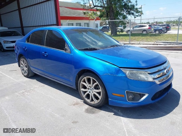 2011 Ford Fusion SE with VIN 3FAHP0HA3BR188260, listed as a IAAI auction lot 42036507 with 185,177 mi miles. Bid and sale history available at carsss.com. Image 1.