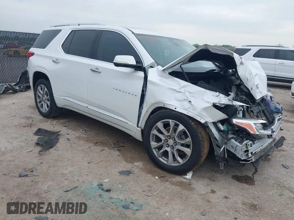 2020 Chevrolet Traverse Premier с VIN 1GNERKKW0LJ196326, выставлен на аукционе IAAI как лот 41888001 с пробегом 95 876 миль миль и . История ставок и продаж доступна на DreamBid. Изображение 1.