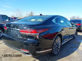2018 Lexus LS 500 with VIN JTHC5LFF1J5004489, listed as a IAAI auction lot 41986153 with 95,625 mi miles and . Bid and sale history available at DreamBid. Image 4.