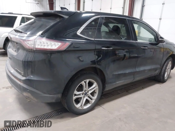 2018 Ford Edge Titanium with VIN 2FMPK4K82JBC14583, listed as a IAAI auction lot 41507385 with 86,193 mi miles. Bid and sale history available at carsss.com. Image 4.