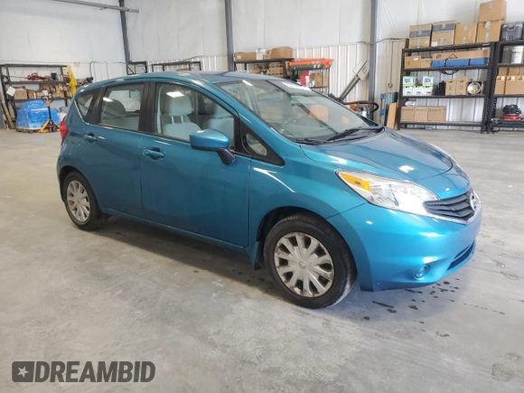 2015 Nissan Note SV with VIN 3N1CE2CP9FL442518, listed as a Copart auction lot 61833445 with 217,889 mi miles and Clean title. Bid and sale history available at DreamBid. Image 4.