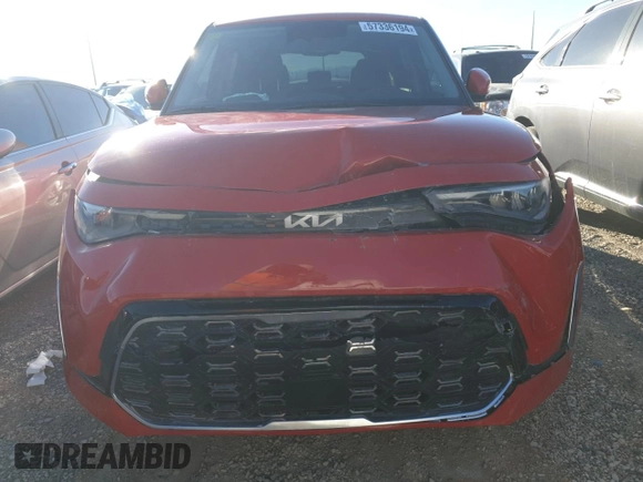 2024 Kia Soul GT-Line with VIN KNDJ53AU7R7220264, listed as a Copart auction lot 57336194 with 9,010 mi miles and Salvage Title. Bid and sale history available at carsss.com. Image 5.