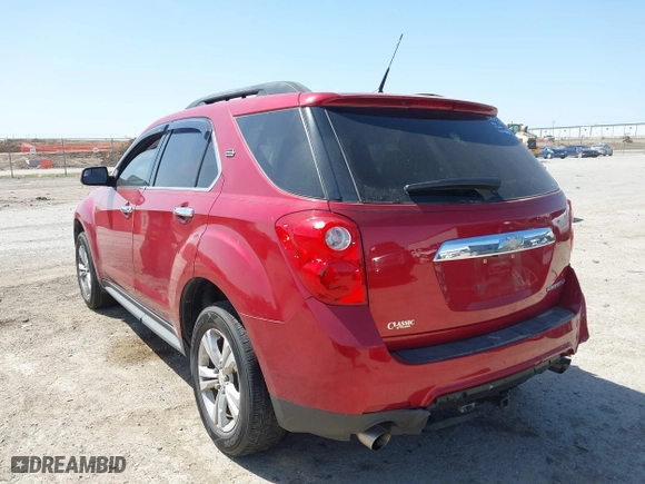 2013 Chevrolet Equinox LT with VIN 2GNFLPE38D6111140, listed as a IAAI auction lot 41850186 with 65,642 mi miles. Bid and sale history available at carsss.com. Image 3.
