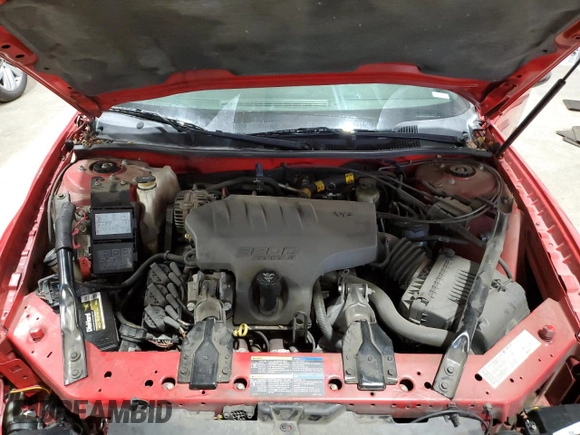 2005 Chevrolet Monte Carlo LT with VIN 2G1WX12K759266230, listed as a Copart auction lot 80693544 with 106,362 mi miles and Clean Title. Bid and sale history available at carsss.com. Image 12.